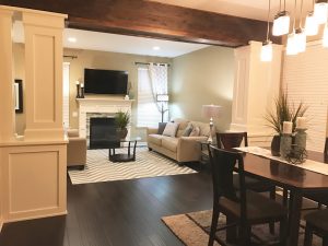 home staging with property furnishings near Portland