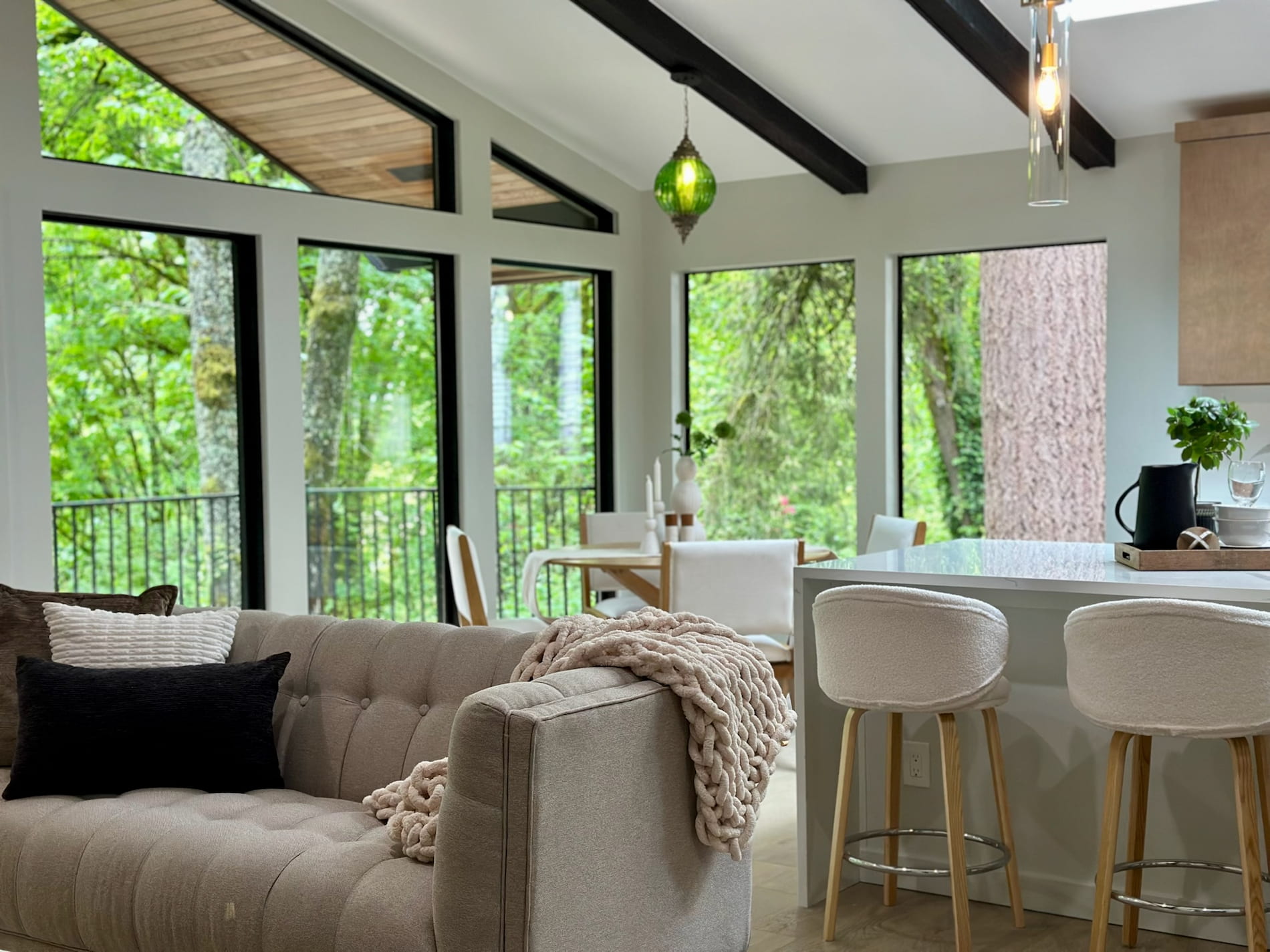 Professionally staged home in Portland